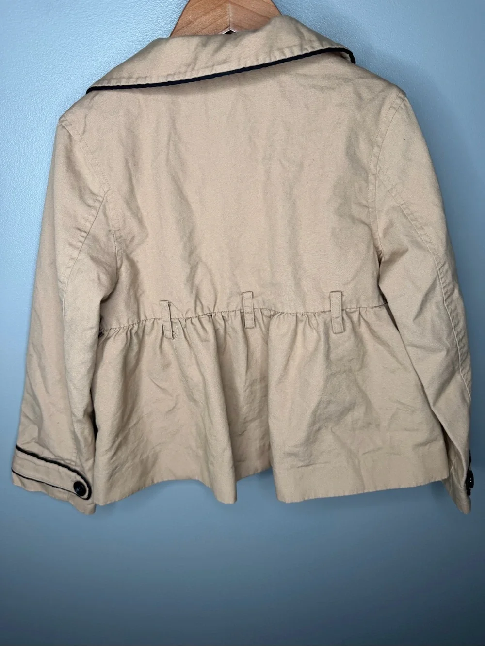 Janie and Jack Girl’s Peacoat